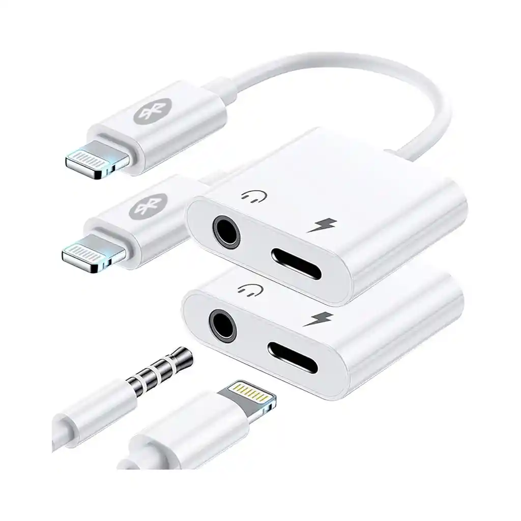 Conversor Lightning + 3.5 M Bluetooth