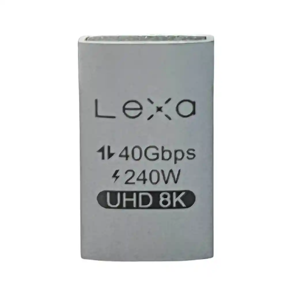 Conversor Dual Tipo C 40 Gbps 240w Uhd 8k