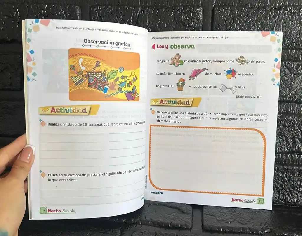 Libro Cartilla Nacho Escribe D