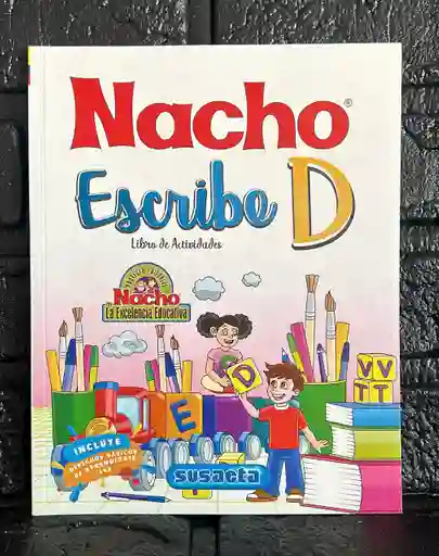 Libro Cartilla Nacho Escribe D