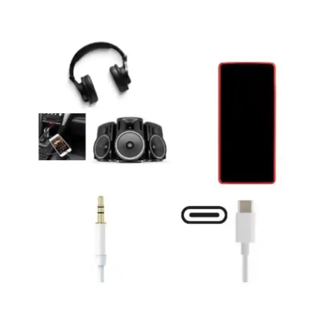 Cable Tipo C A 3.5 Auxiliar Audio