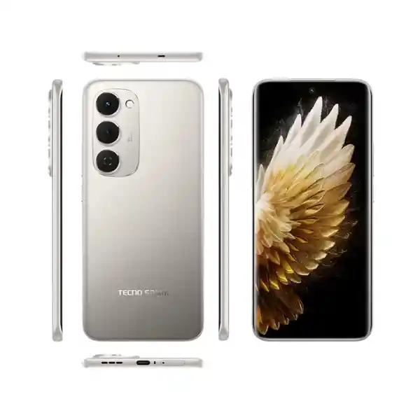 Tecno Spark 40 Pro+ Km7 Titanium