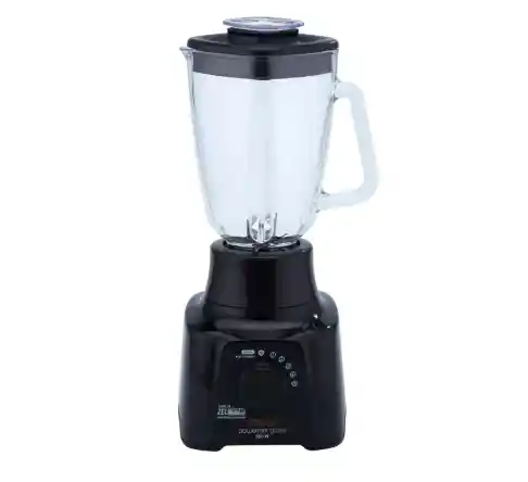 Licuadora Imusa Powermix Glass 5 Velocidades + Función De Pulso 550 Watts Negra
