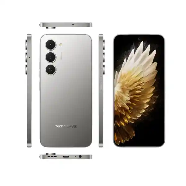 Tecno Spark 40 Pro Km6 Titanium