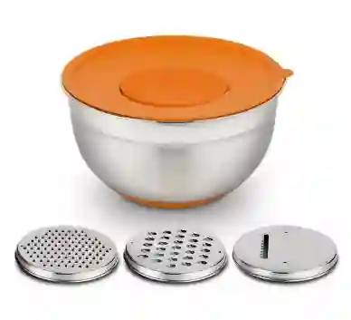 Multibowl Home Elements 22 Cm Acero Inoxidable