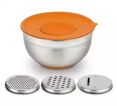 Multibowl Home Elements 22 Cm Acero Inoxidable