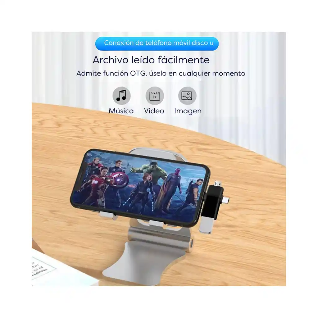 Adaptador 3 In 1 Tipo C