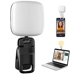 Luz Portátil Para Selfie De Clip Para Teléfono, Recargable