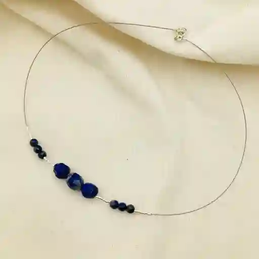 Collar Piedras Lapislázuli