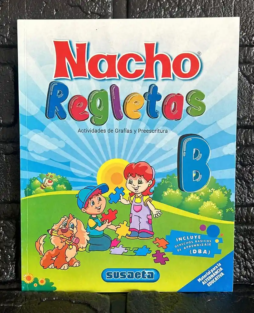 Libro Cartilla Nacho Regletas B