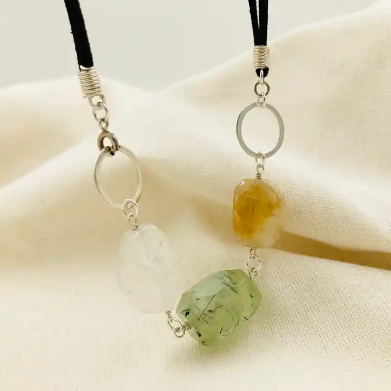 Collar Cuarzos Naturales