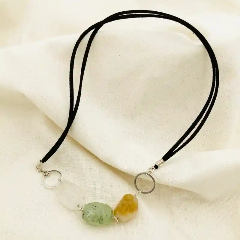Collar Cuarzos Naturales