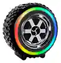 Parlante Portatil Bluetooth Forma De Llanta