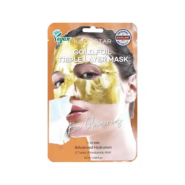 Mascarilla Kocostar Facial Premium Gold