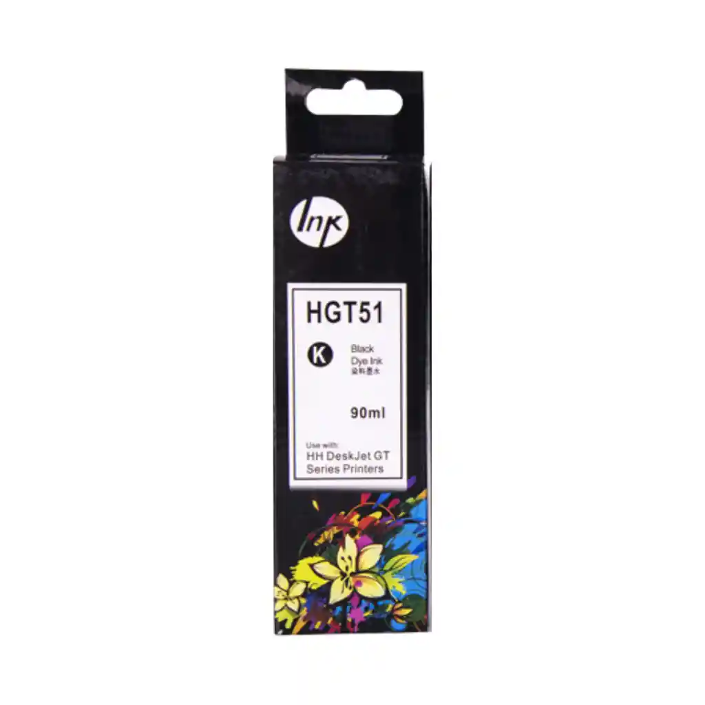 Tinta Genérica Para Hp Negro 90ml