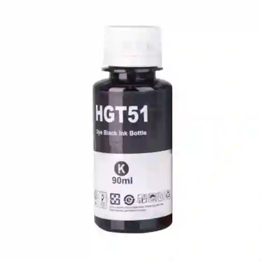 Tinta Genérica Para Hp Negro 90ml