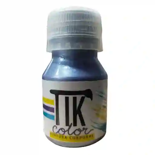 Tik Color Pintura Corporal Tono Violeta Metal 30ml