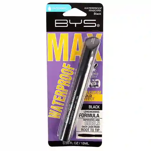 Pestañina Bys Waterproof Negra 15ml