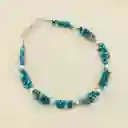 Pulsera Trenza De Piedras Naturales