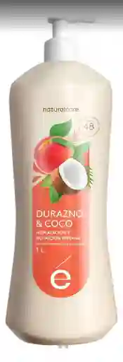 Ésika Crema Humectante Durazno Y Coco 1000ml.