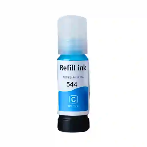 Tinta Cyan Para Impresora Epson Genérica X70 Ml L3110/l3150/