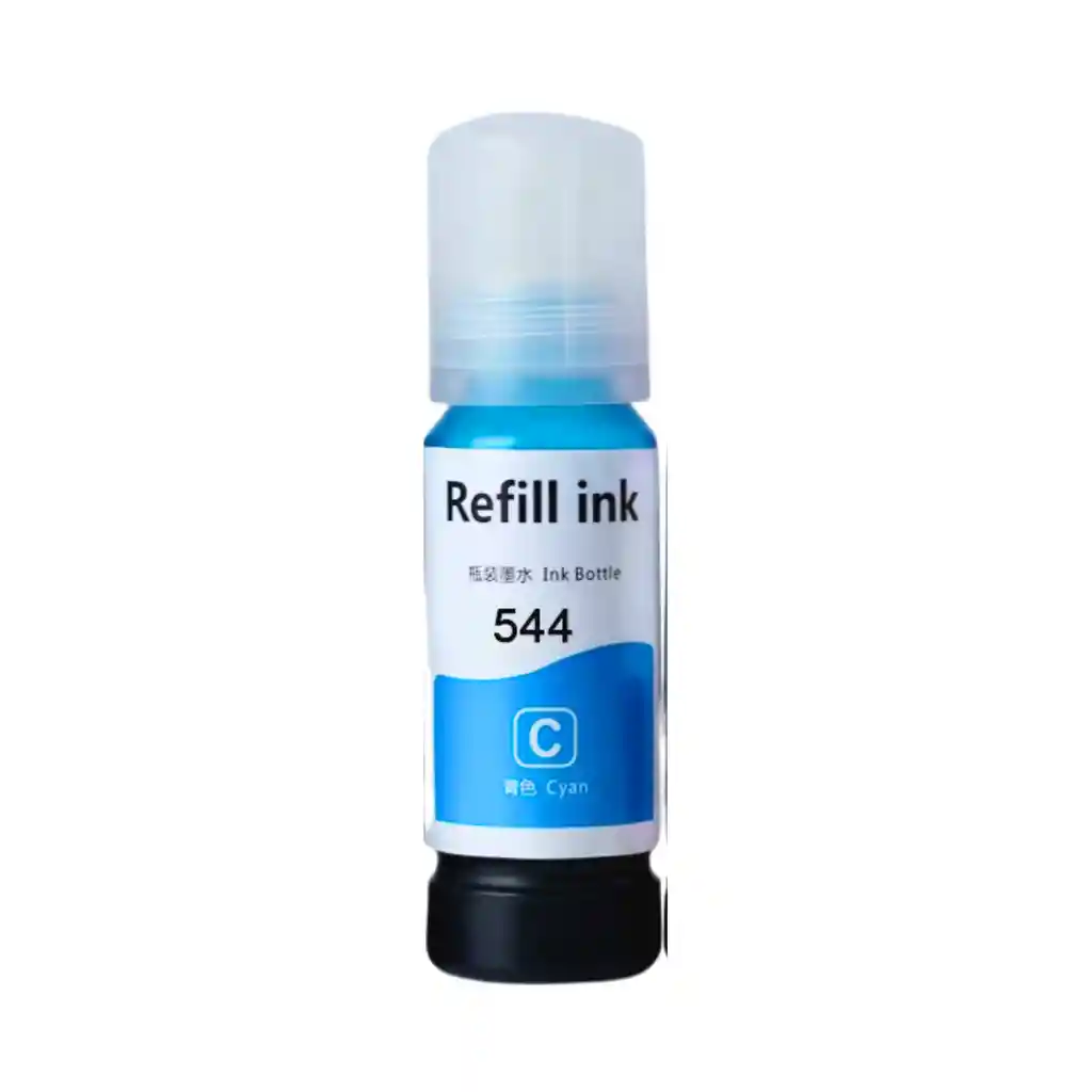 Tinta Cyan Para Impresora Epson Genérica X70 Ml L3110/l3150/