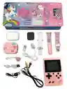 Combo Pony Smart Watch Inteligente Mas Audifonos Inalambricos Con Funda Y Cp Juegos Retro