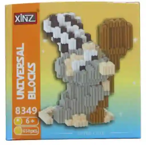 Figura Armable Coleccionable En Bloques Ratatouille Tipo Lego 658 Piezas Aprox