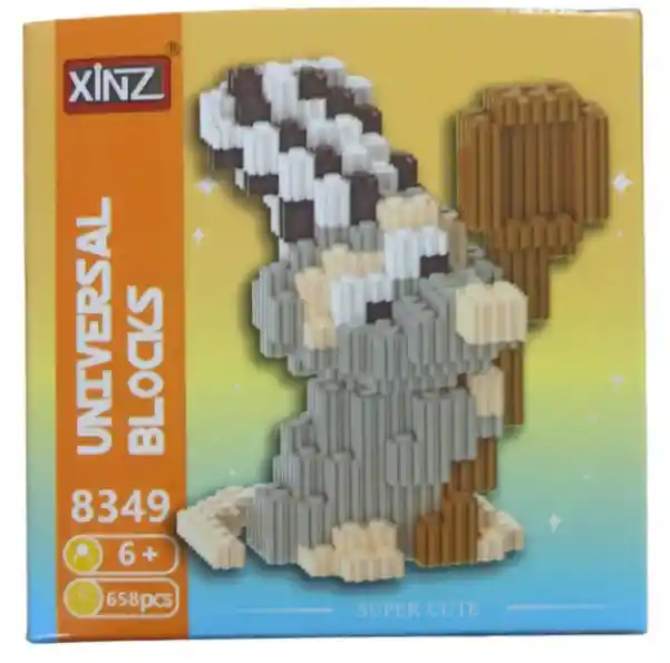 Figura Armable Coleccionable En Bloques Ratatouille Tipo Lego 658 Piezas Aprox