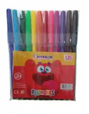 Plumones Roycolor X 12