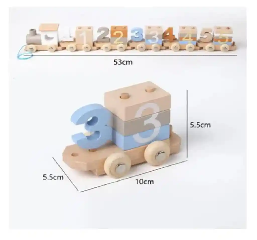 Tren En Madera Ref: Sm-2505