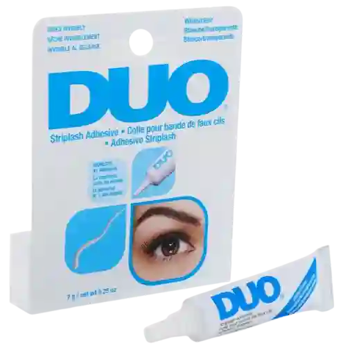 Pegante Pestañas Duo Transparente Adhesivo Striplash