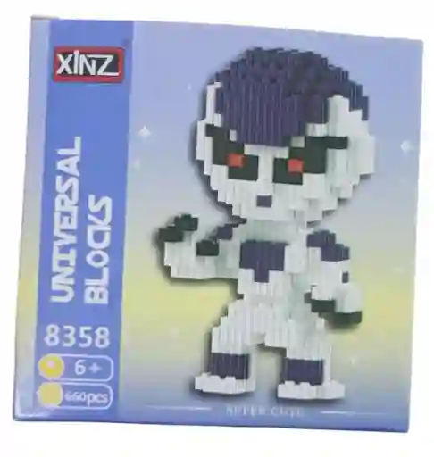 Figura Armable Coleccionable En Bloques Freezer Tipo Lego 660 Piezas Aprox