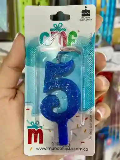 Vela # 5 Mirella Azúl