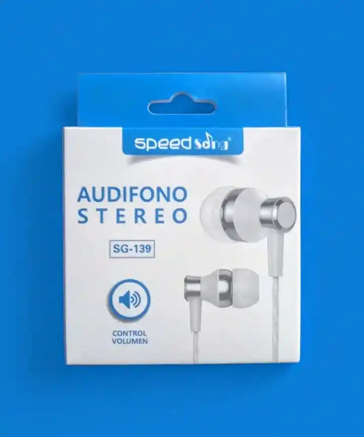 Audífono Stereo Speed Song Sg-139