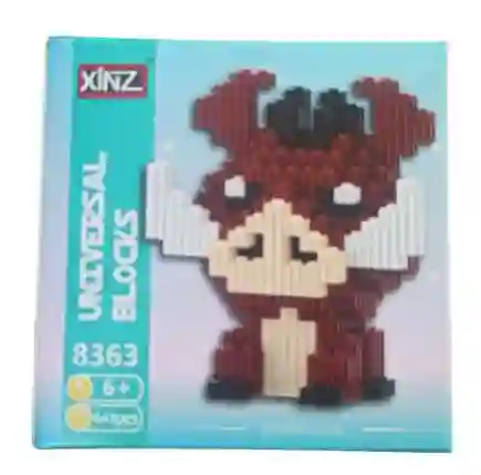 Figura Armable Coleccionable En Bloques Pumba 643 Piezas Aprox
