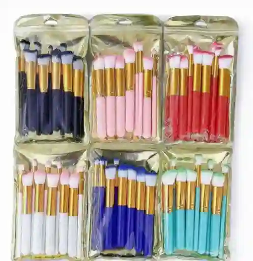 Kit De Brochas Kabuki X 10