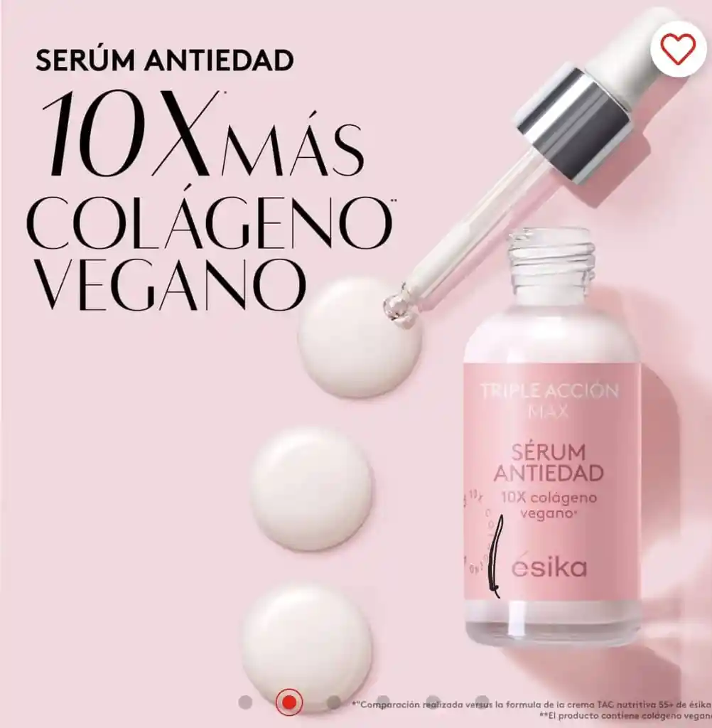 Ésika Serum Antiedad Triple Acción Max 28ml.