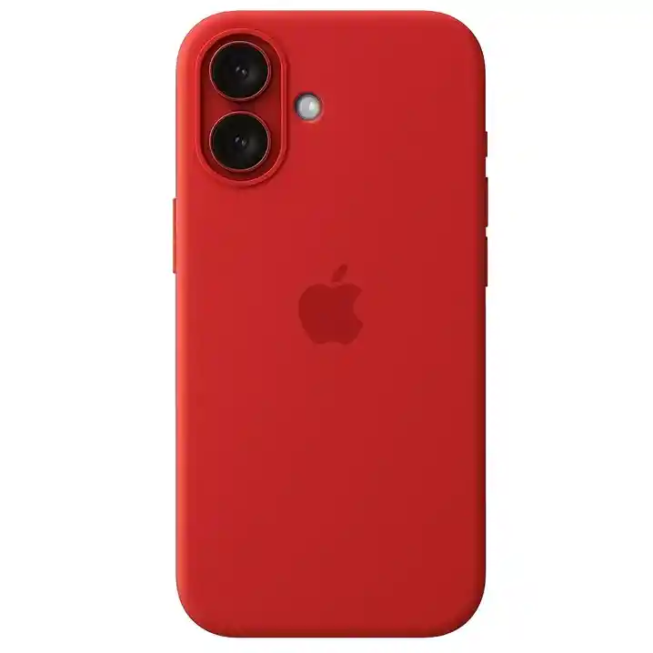 Silicon Case Iphone 17 Rojo