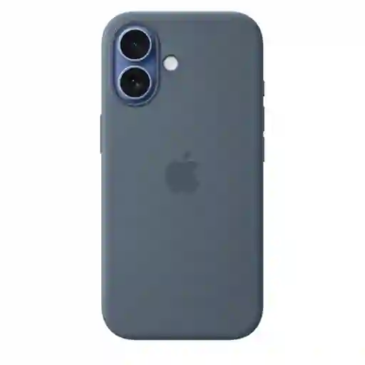 Silicon Case Iphone 17 Azul Oscuro
