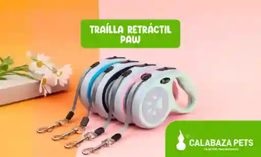 Trailla Correa Retractil Paw Talla Xs 5m