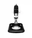 Microscopio 1600x Con Base Capilografo Usb Led