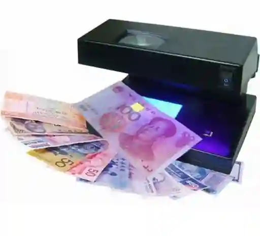 Maquina Detector Probador Revisar Billetes Dinero Falsos