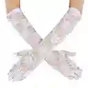Guantes De Encaje X2 Para Disfraz