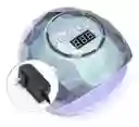 Lampara Uv Seca Uñas Temporizador 86w Diamantada 2 En 1
