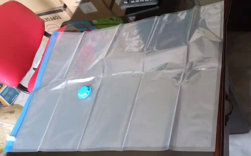 5 Bolsas Al Vacío 100x70 Cm Bomba Eléctrica Ahorra Espacio