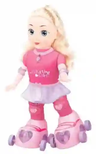 Muñeca Patinadora Luces Sonidos Juguete Niñas