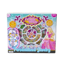 Set Kit Para Hacer Pulseras Pedreria Figuras Juguete Niños