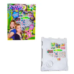 Set Kit Para Hacer Pulseras Pedreria Jewerly Juguete