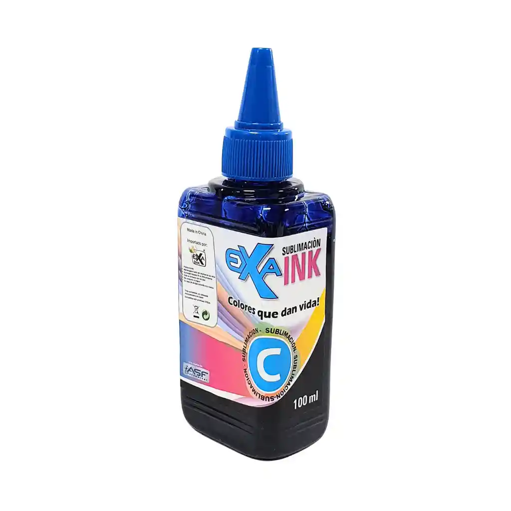Tinta De Sublimación Para Epson Cyan X 100 Ml Exa